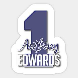 Anthony Edwards Sticker